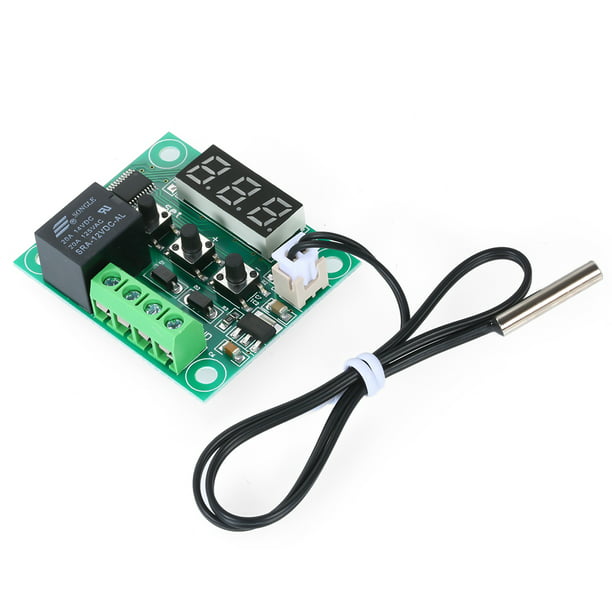 XH-W1209 Thermostat Board High Accuracy Digital Thermostat Temperature Control Switch Sensor Module Temperature Controller Module Digital Temperature Controller 